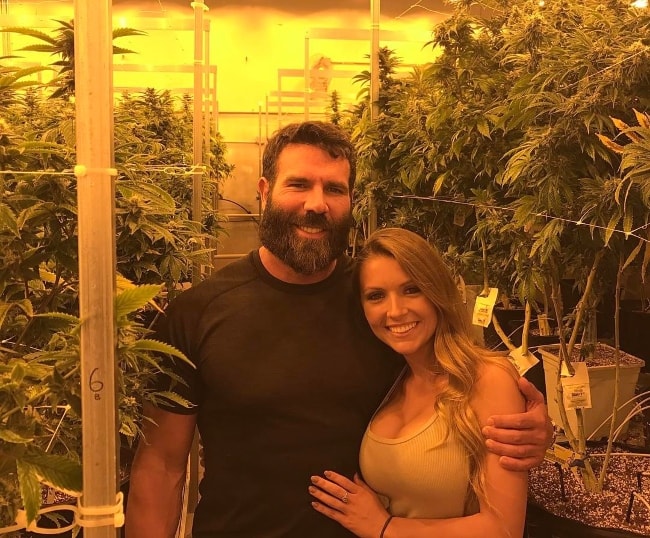 Dan Bilzerian with Sofia Bevarly at Denver, Colorado in April 2017