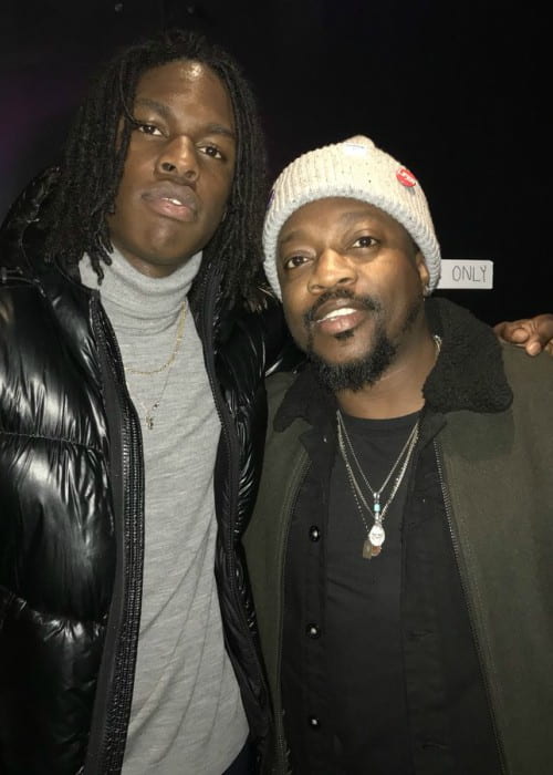 Daniel Caesar (Left) and Anthony Hamilton as seen in January 2018