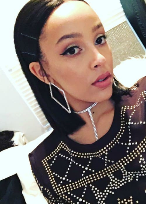 Doja Cat in a selfie in December 2017