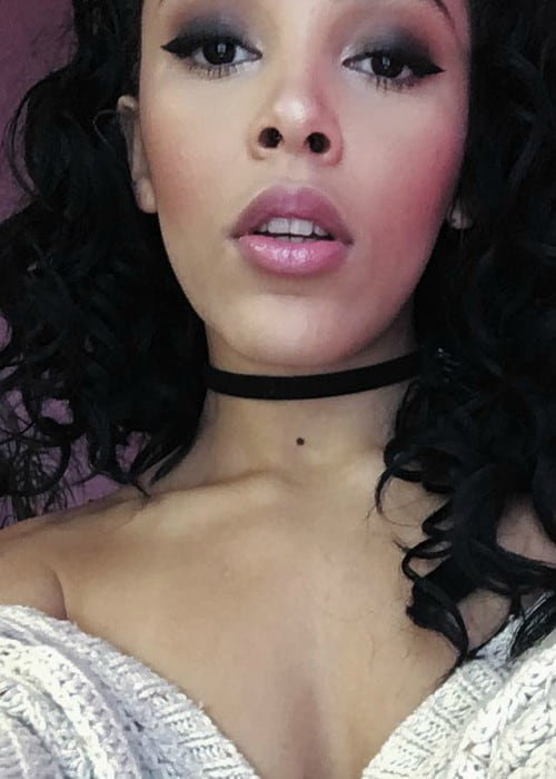 Doja Cat in an Instagram selfie as seen in February 2017