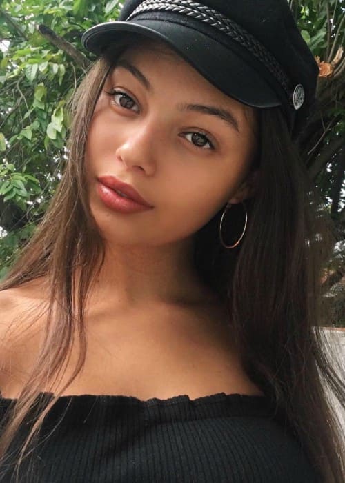 Fiona Barron in an Instagram selfie as seen in October 2017