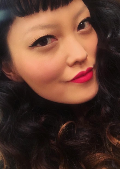 Hana Mae Lee in a selfie in March 2017