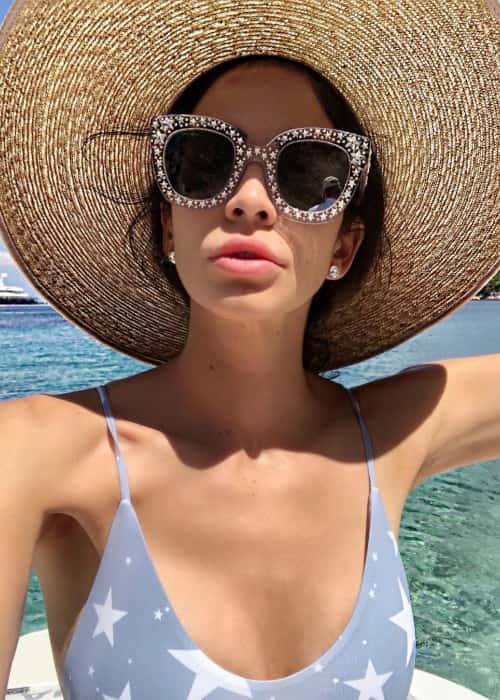 Hope Dworaczyk in a selfie in June 2018