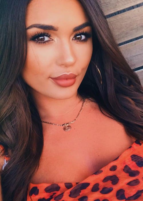 India Reynolds in an Instagram selfie as seen in August 2018