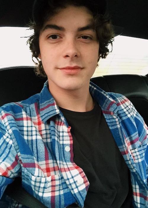 Israel Broussard car selfie in August 2015