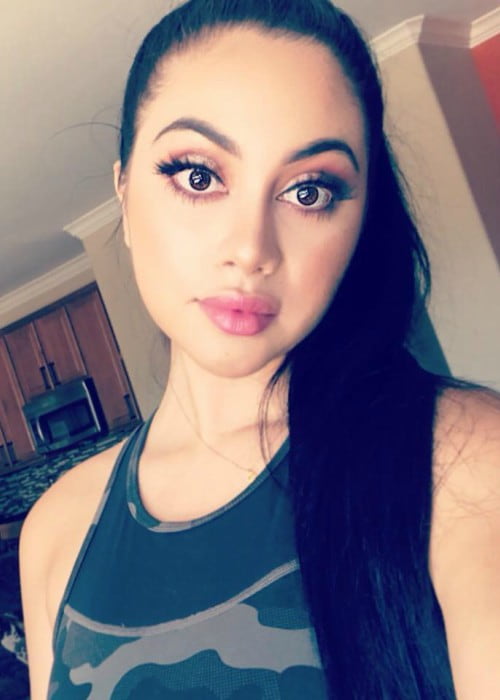 Jailyne Ojeda Ochoa in an Instagram selfie as seen in July 2018