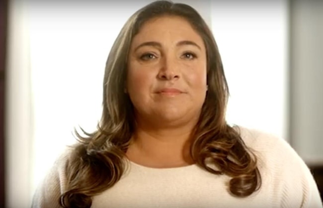 Jo Frost in a still justifying her calm personality