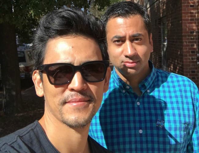 John Cho (Left) and Kal Penn as seen in October 2016