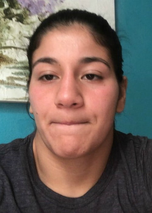 Ketlen Vieira in an Instagram selfie as seen in May 2018