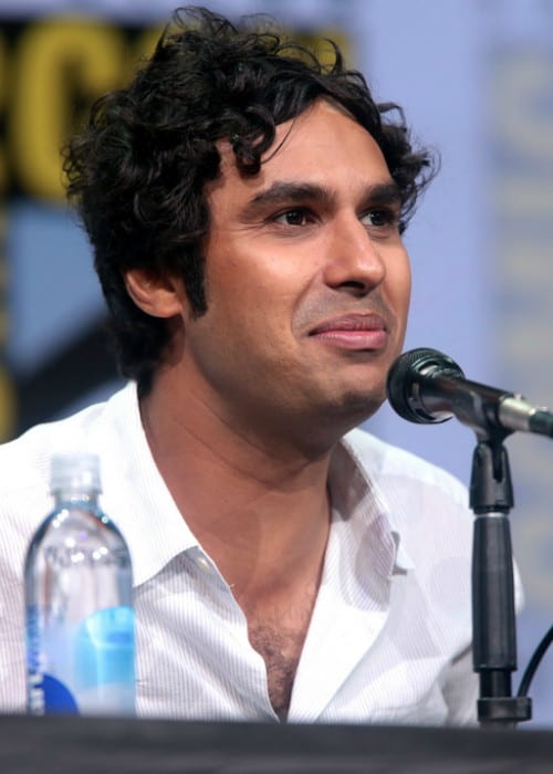 Kunal Nayyar speaking at the 2017 San Diego Comic Con International