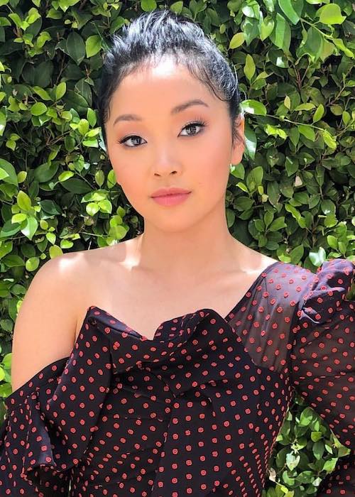 Lana Condor looking chic in a June 2018 picture