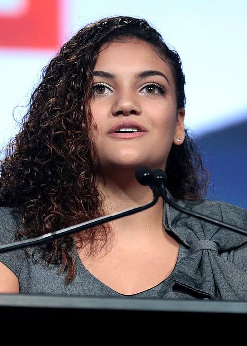Laurie Hernandez at the 2017 National Council of La Raza