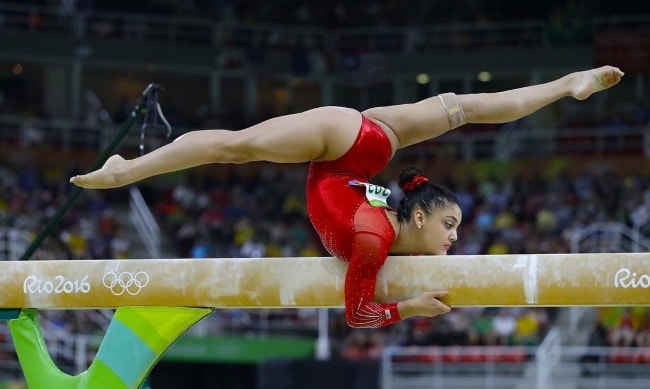 Laurie Hernandez during the Summer Olympics 2016 in Rio de Janeiro, Brazil