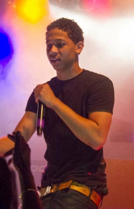 Lil Bibby during a performance in November 2014