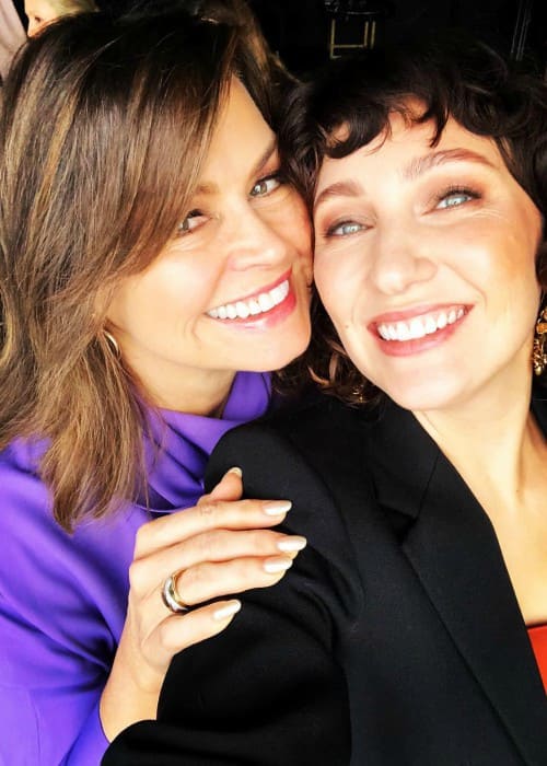 Lisa Wilkinson (Left) and Zoë Foster Blake as seen in June 2018