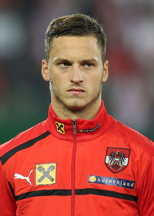 Marko Arnautovic during FIFA World Cup qualification match between Austria vs Germany in 2012