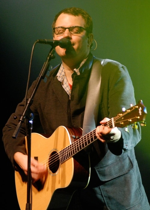 Matthew Good while performing at the Playhouse in Fredericton, New Brunswick in support of Hospital Music in October 2007