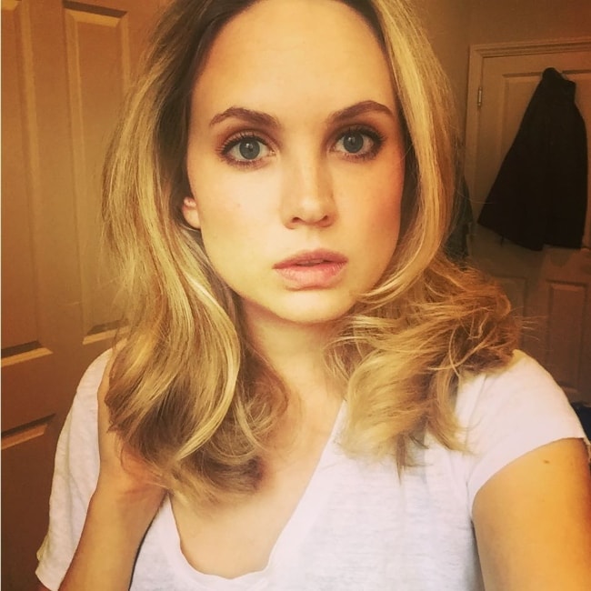 Meaghan Martin in a selfie in May 2017