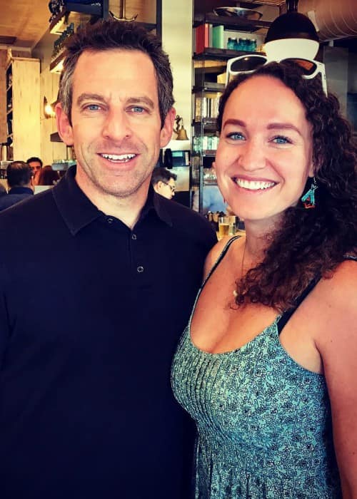 Megan Phelps-Roper and Sam Harris as seen in October 2016