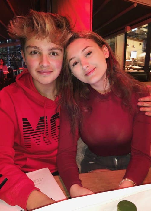 Morgan Hudson and Kiera Bridget as seen in April 2018