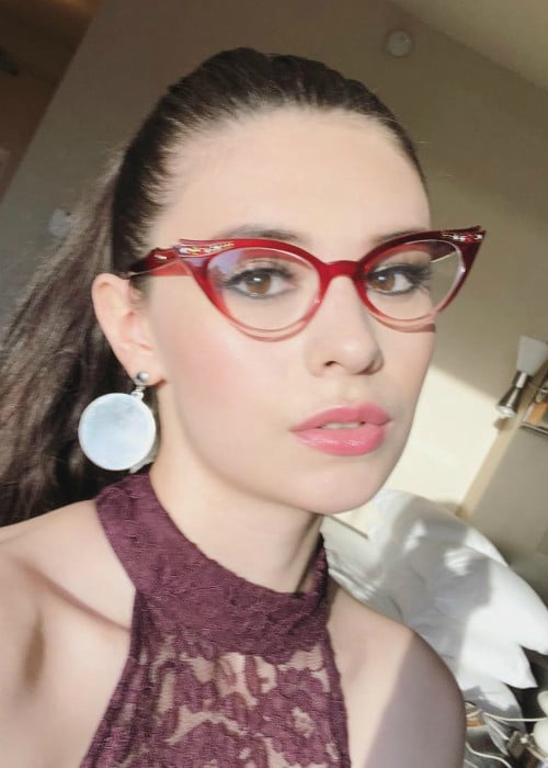 Nicole Maines in a selfie in July 2018