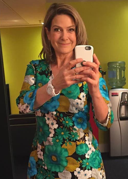 Penny Smith in a selfie in February 2018