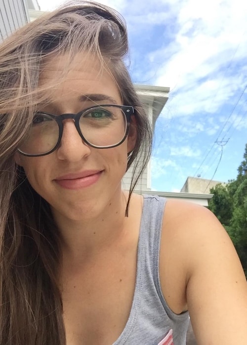 Rachel Ballinger in a Sunday selfie in September 2017