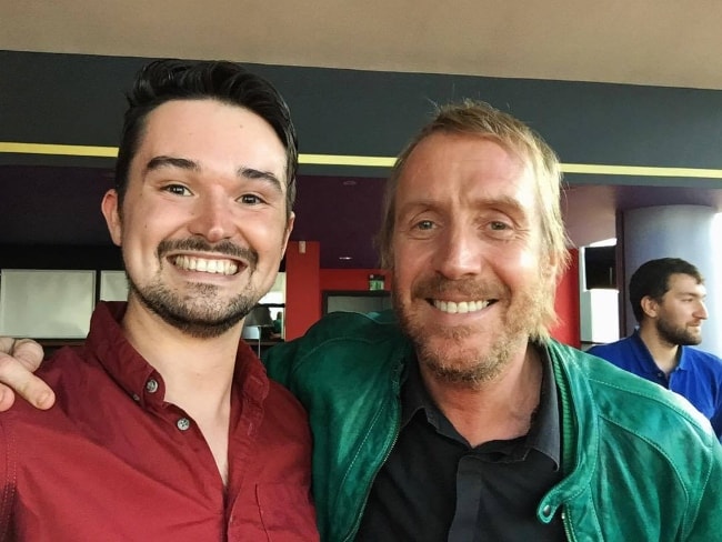 Rhys Ifans as seen with James Button at Cineworld Cardiff 4DX & Superscreen in September 2017