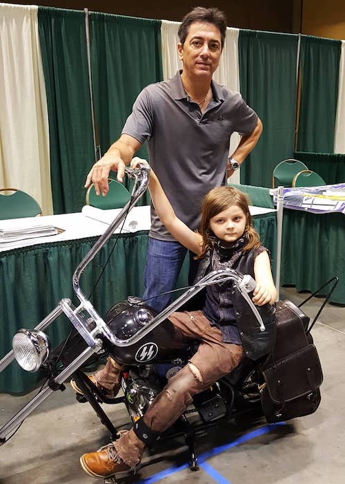 Scott Baio with Daryl Dixon