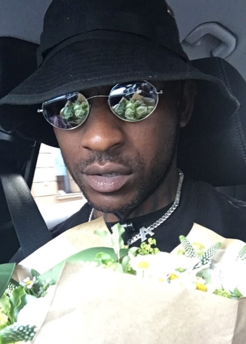 Skepta in an Instagram selfie in London in August 2018