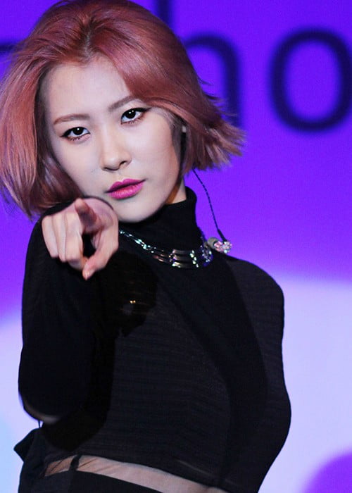 Sunmi during the Stern Concert in September 2013