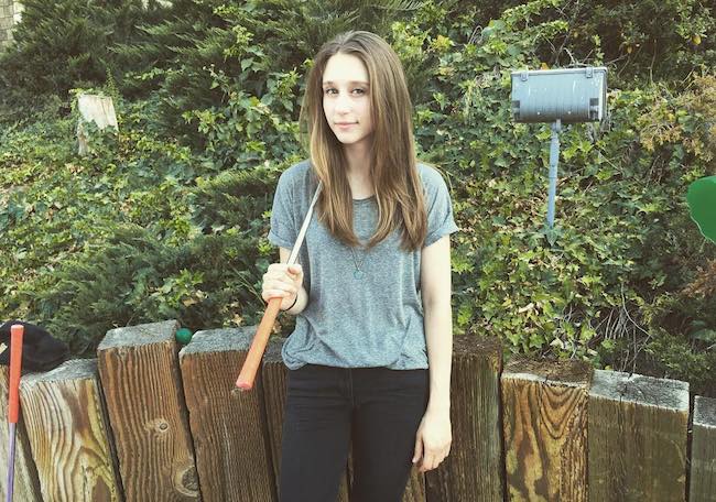 Taissa Farmiga birthday picture in August 2017