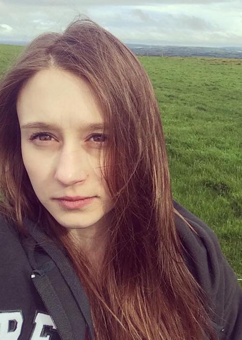 Taissa Farmiga in an Instagram selfie in Ireland in September 2016