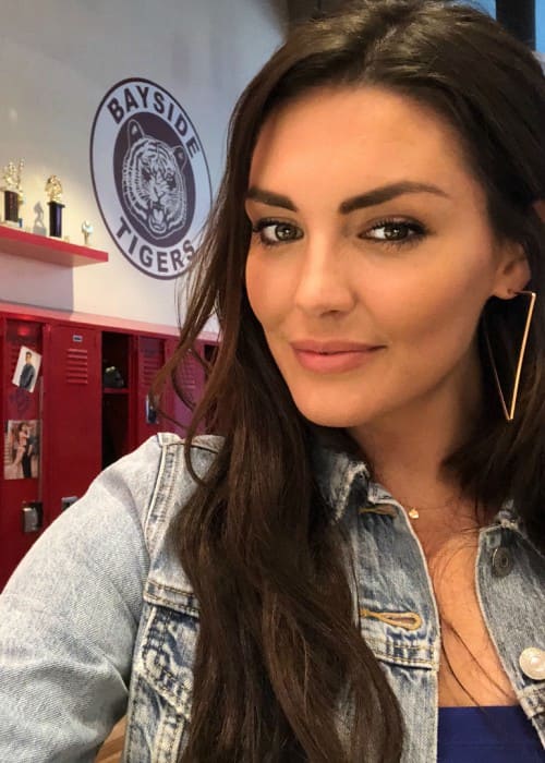 Taylor Cole in a selfie in August 2018