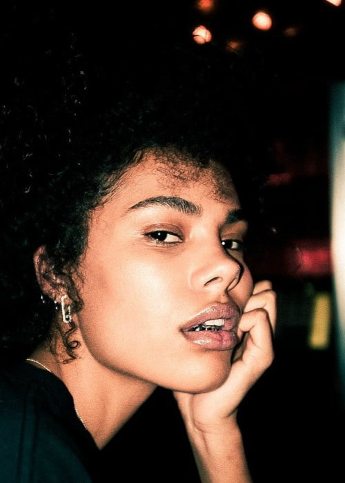 Tina Kunakey in an Instagram post as seen in December 2017