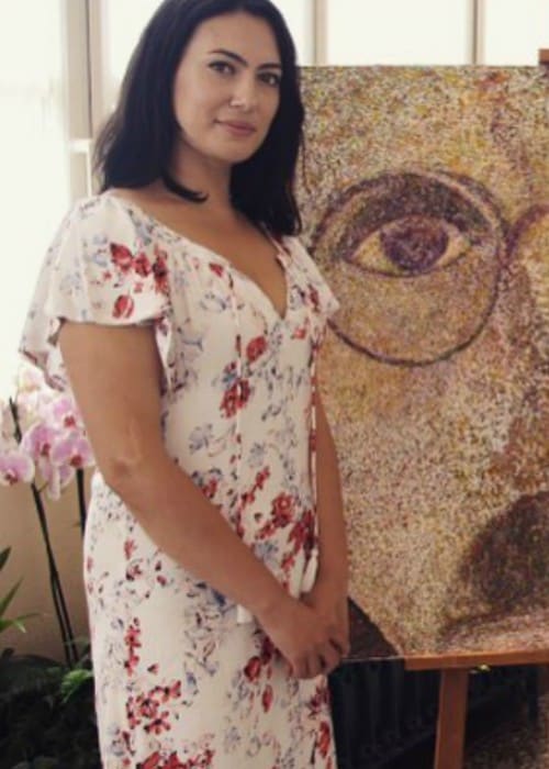 Yasmine Akram at Monaco as seen in January 2018
