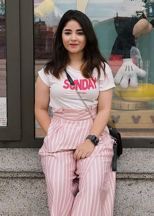 Zaira Wasim as seen in June 2018