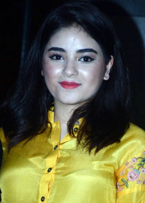 Zaira Wasim at the success bash of Secret Superstar in 2018