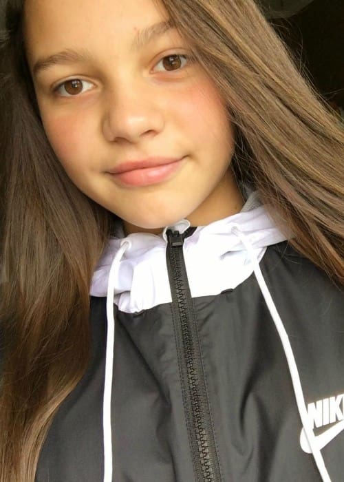 Aaliyah Mendes in a selfie as seen in September 2016