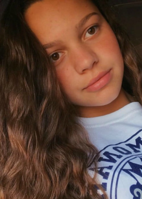 Aaliyah Mendes in an Instagram selfie as seen in September 2017