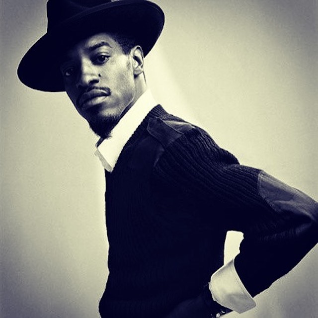 André 3000 during a photoshoot