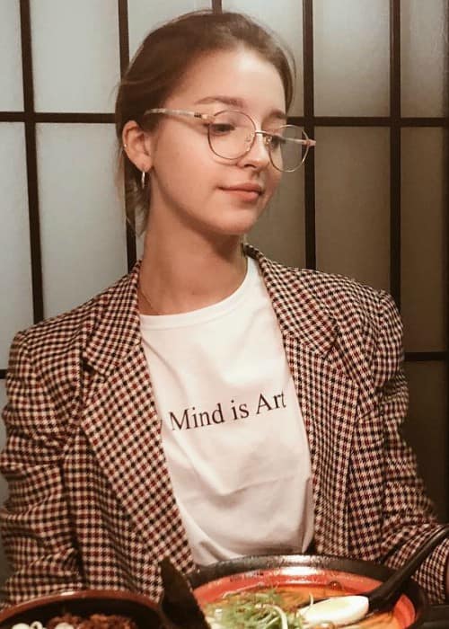 Angelina Danilova as seen in September 2018