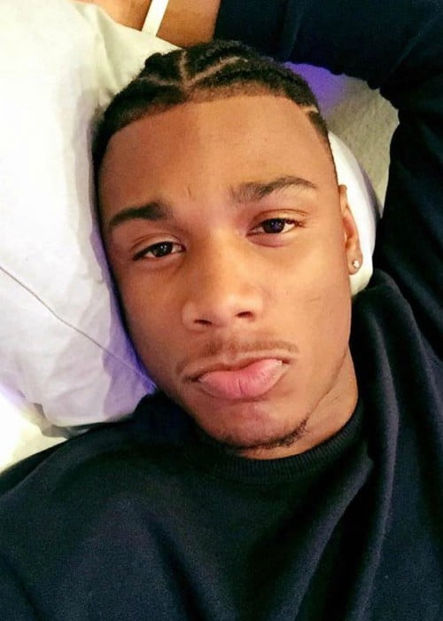 Armon Warren in an Instagram selfie as seen in March 2018