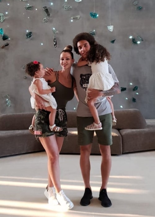 Axel Witsel with his family in July 2018