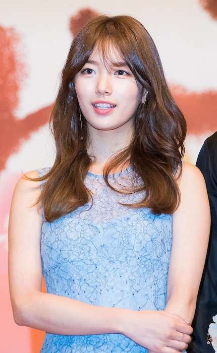 Bae Suzy during "Uncontrollably Fond" press conference in July 2016