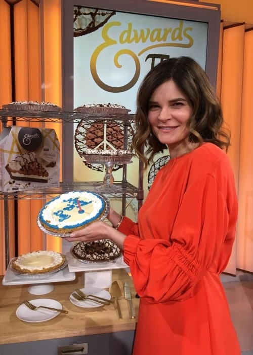 Betsy Brandt as seen on 'Pi Day' in March 2017