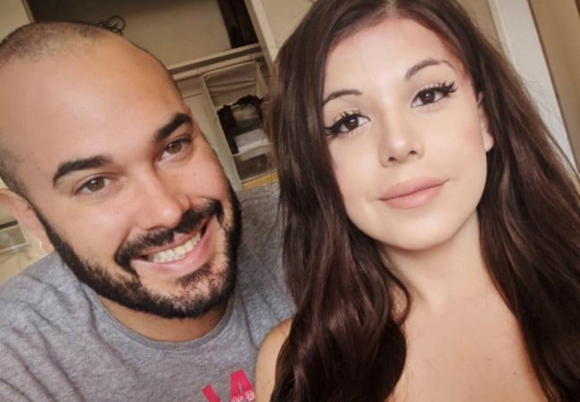 Blaire White and Joey Sarson as seen in November 2017