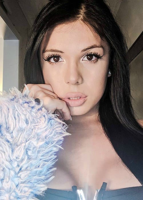 Blaire White in an Instagram selfie as seen in February 2018