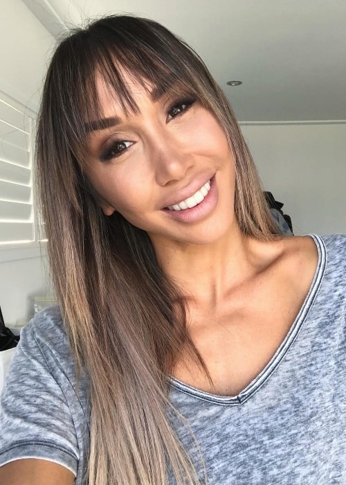 Chontel Duncan in a selfie in April 2018