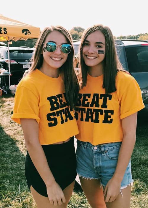 Ciera Stitz (Right) and Megan Stitz as seen in September 2017